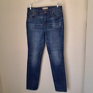 Madewell Women's Jeans High Rise Blue Color Size 30 Straight  Leg